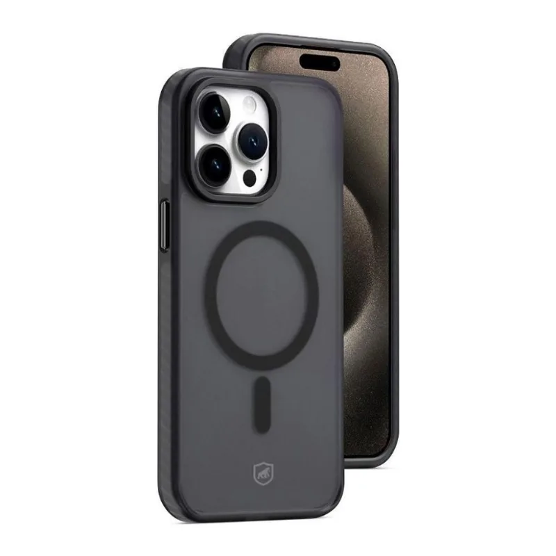 Capa Magsafe Pro Para Iphone 15 Pro Max - Preta - Gshield - Gshield