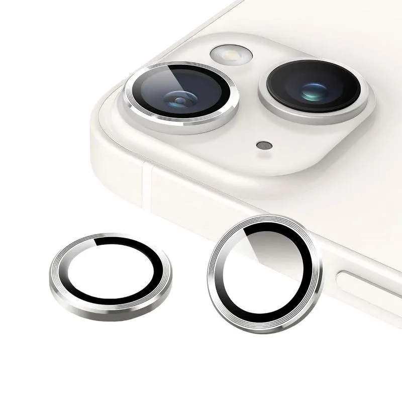 Protetor de Lente One Armor para iPhone 14 - Prata - Gshield - Gshield