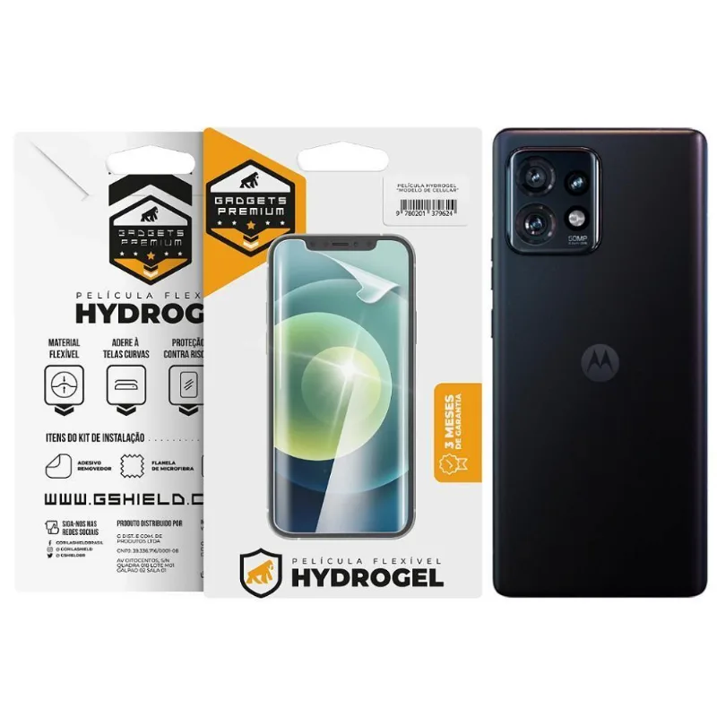 Película Para Motorola Edge Plus (2023) - Traseira Hydrogel Hd- Gshield - Gshield