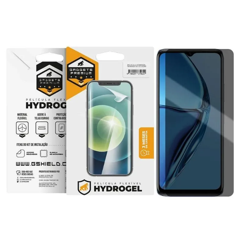 Película Para Infinix Hot 20 5g - Privacidade Hydrogel - Gshield - Gshield