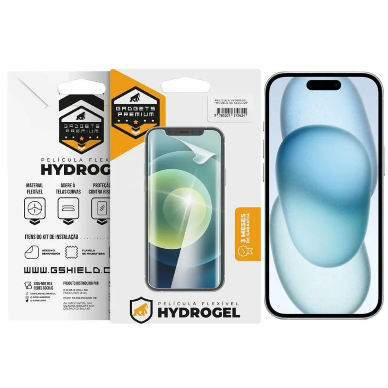 Película Para Iphone 15 Plus - Hydrogel Hd - Gshield - Gshield