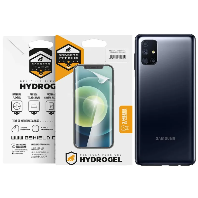 Película para Galaxy M51 - Traseira Hydrogel HD - Gshield - Gshield