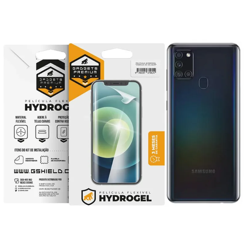 Película para Samsung Galaxy A21s - Traseira Hydrogel HD - Gshield