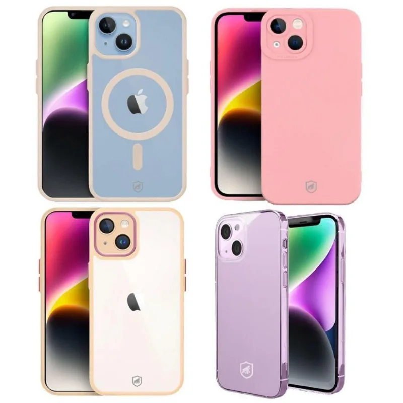 Combo 4 Em 1 - Capas Para Iphone 14 Plus - Gshield - Gshield