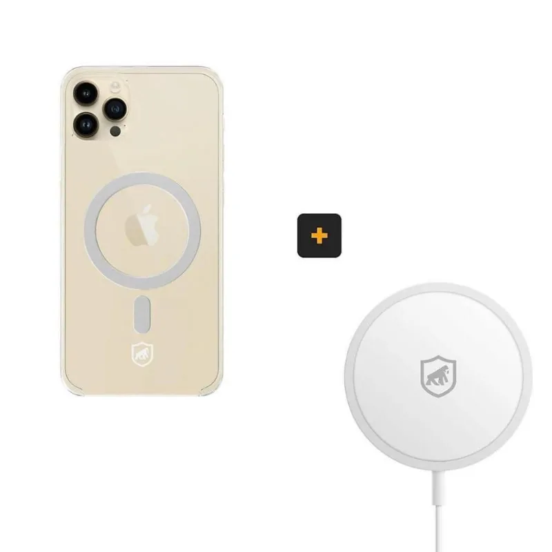 Kit Magsafe - Carregador E Capa Para Iphone 14 Pro - Gshield - Gshield