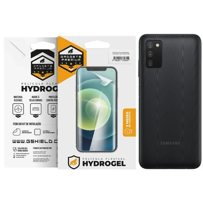 Película Para Samsung Galaxy A03s - Traseira Hydrogel Hd - Gshield - Gshield