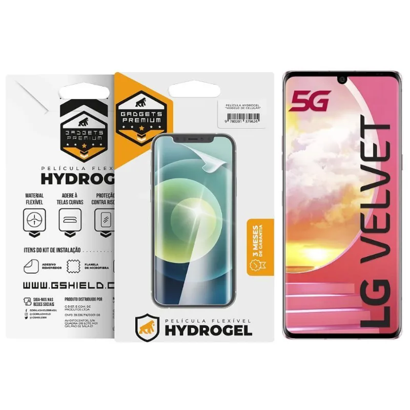 Película Para Lg Velvet - Hydrogel Hd - Gshield - Gshield
