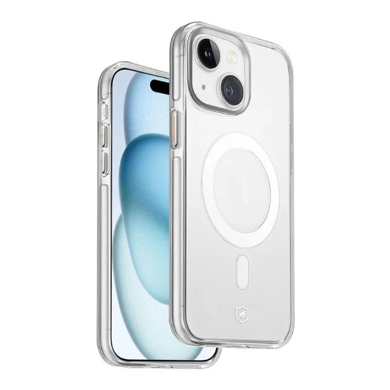 Capa Para Iphone 15 - Magsafe Crystal Armor - Não Amarela - Gshield - Gshield