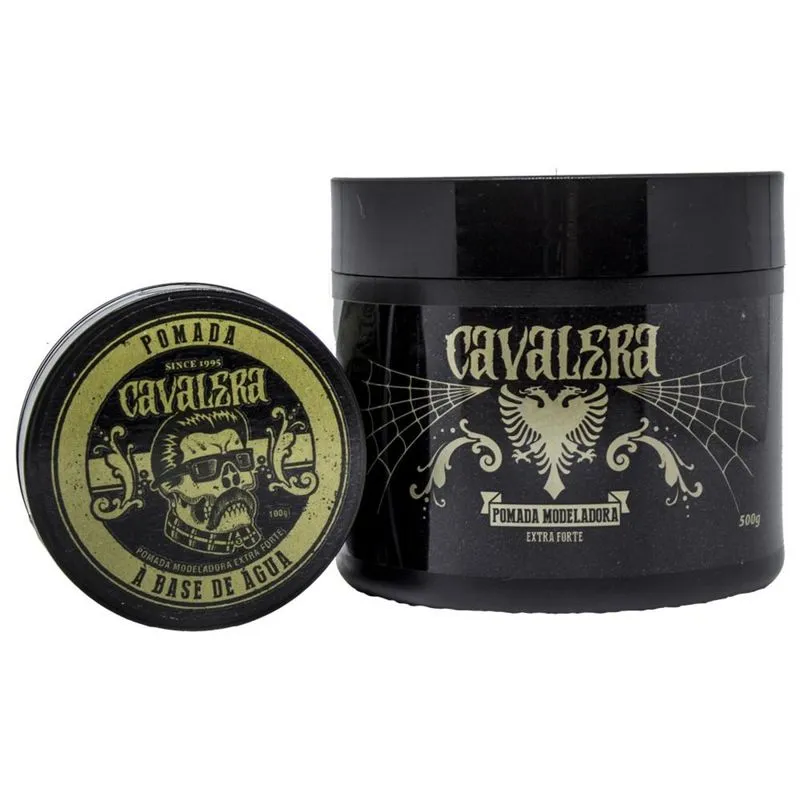 Pomada Modeladora Cavalera Extra Forte 500g