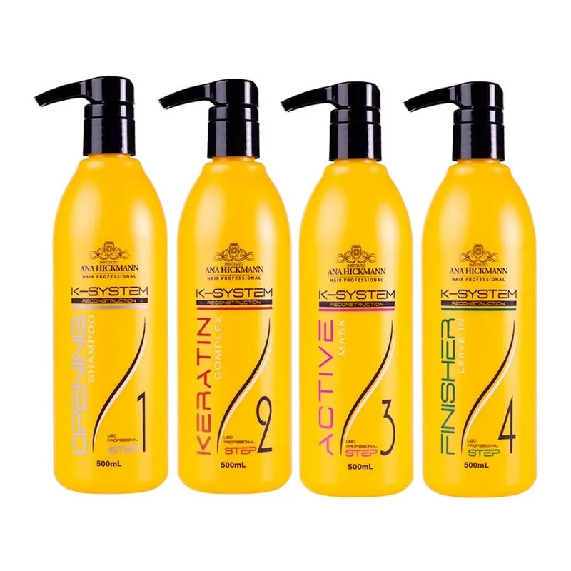 Kit Completo k- System - Tratamento Capilar Ana Hickmann - Linha Hair