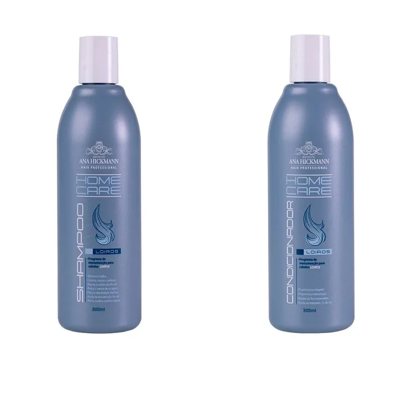 Kit 02 - 2 Itens Cabelos loiros - Ana Hickmann - Linha Home Care