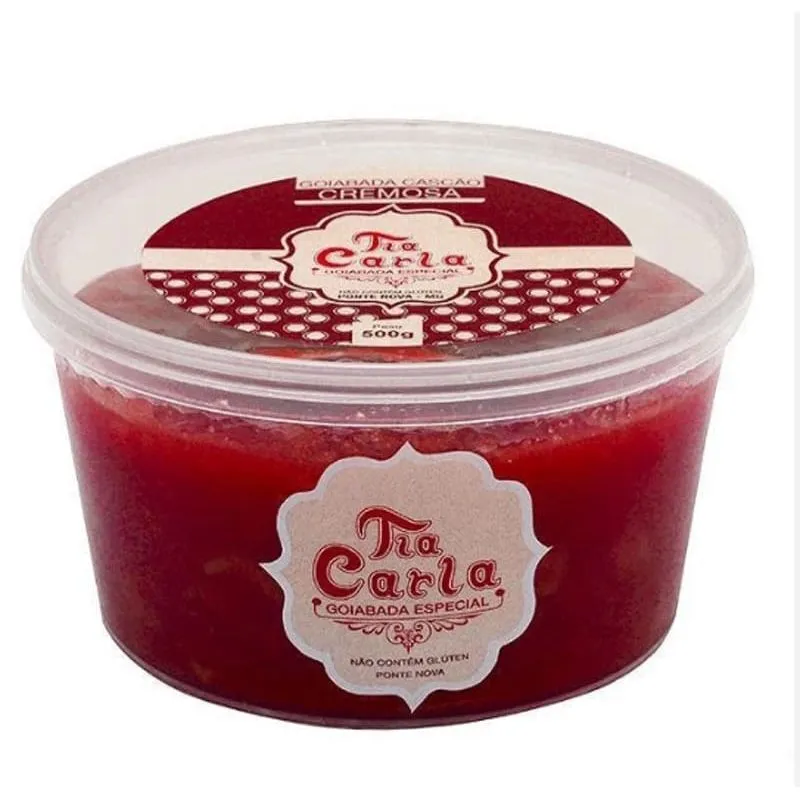 Goiabada Cascao Cremosa Pote Tia Carla 500g