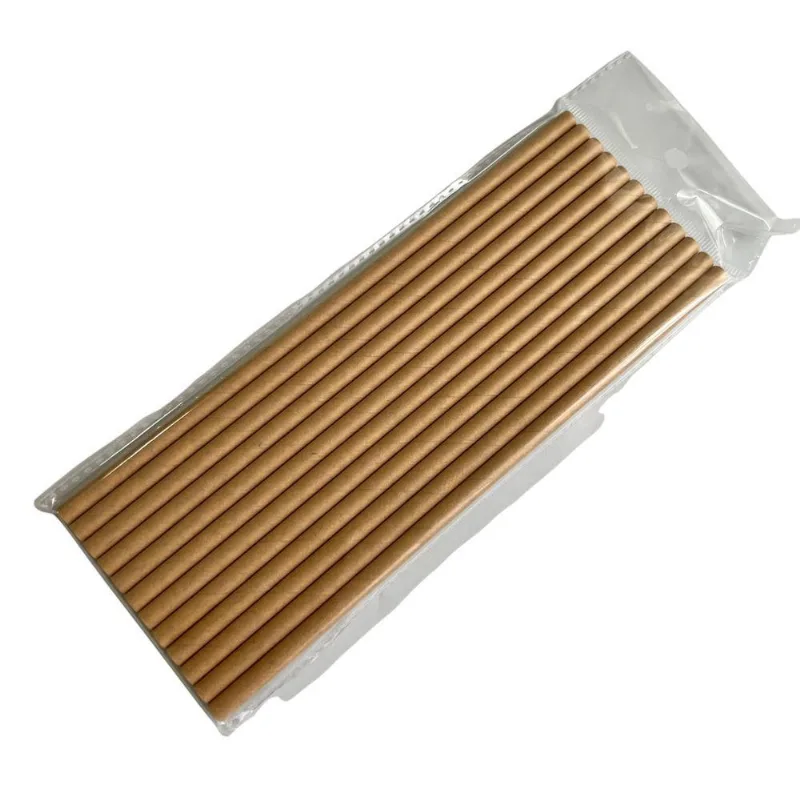 Canudo De Papel Kraft C/12 Yoss