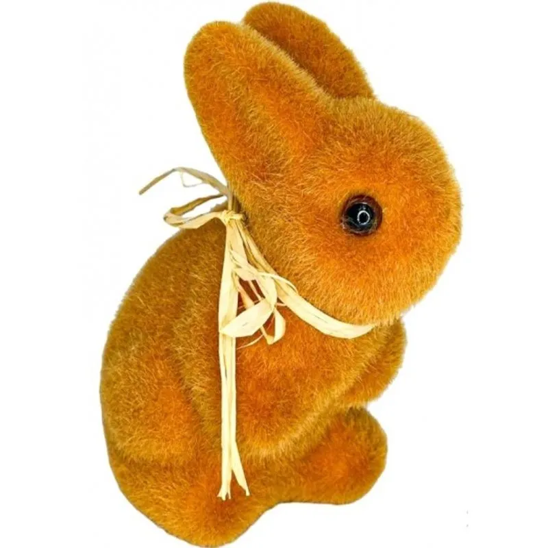 Decoração de Páscoa Coelho Caramelo Pequeno