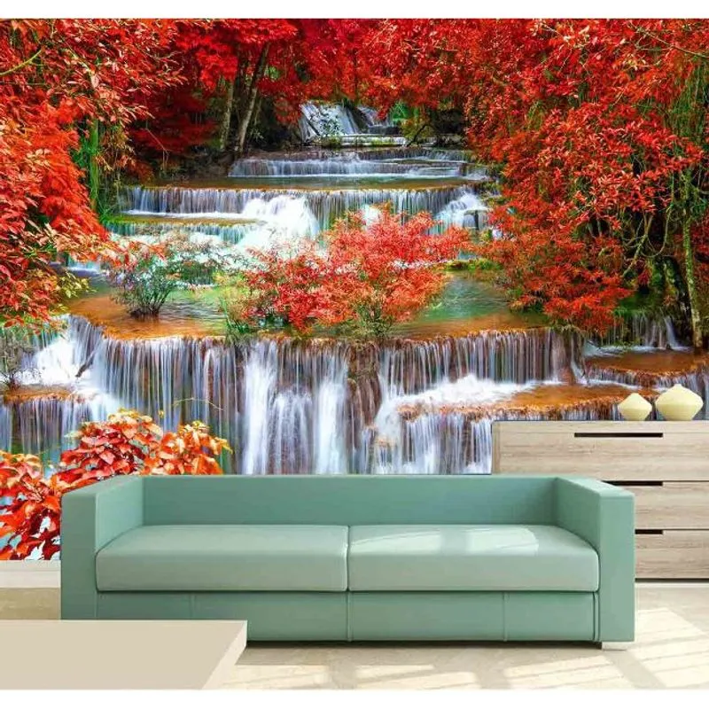 Papel de Parede - Paisagens Cachoeira 3D 3M² na 071