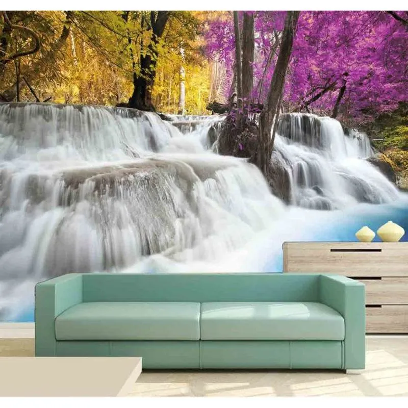 Papel de Parede - Paisagens Cachoeira 3D 3M² na 077