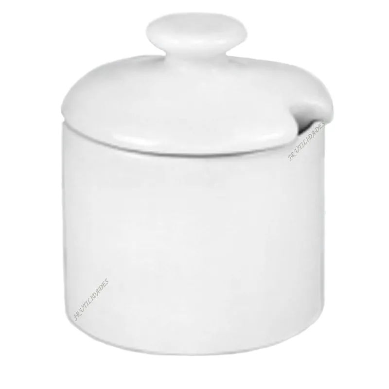 Açucareiro 250 ml Mesa Café 10 x 9 cm Porcelana 202