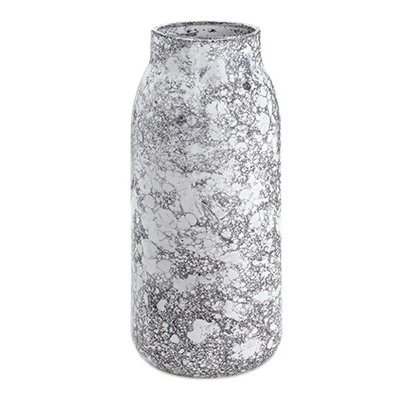 Vaso Branco Em Cerâmica 10311 Mart