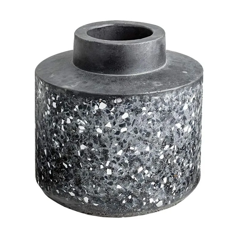Vaso Mart de Cimento Preto