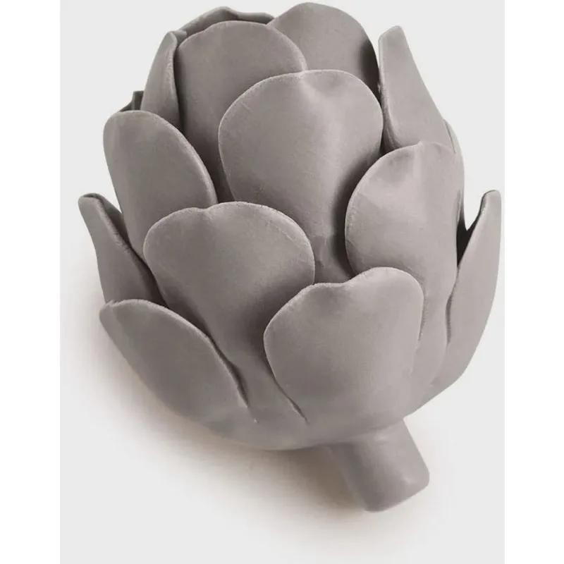 Decor Flor Cinza em Cerâmica 11284 Mart