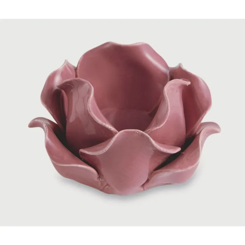 Porta Velas Marsala em Ceramica 11289 Mart