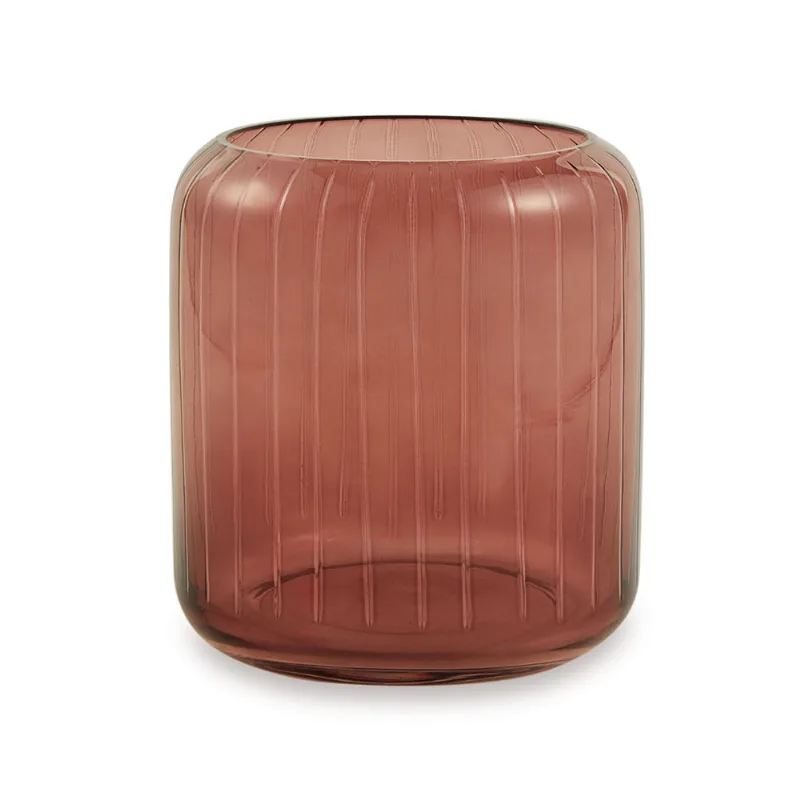 11455-Vaso Marsala Em Vidro