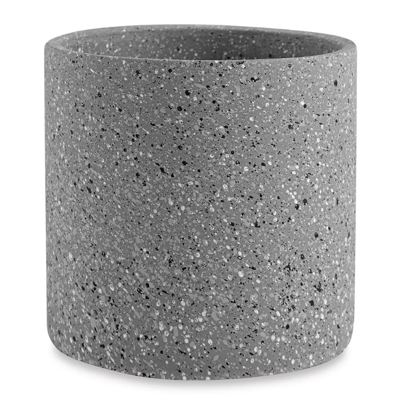 Cachepot Grande Cinza