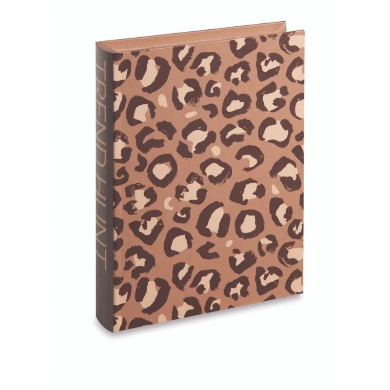 Livro-caixa estampa de oncinha mart P