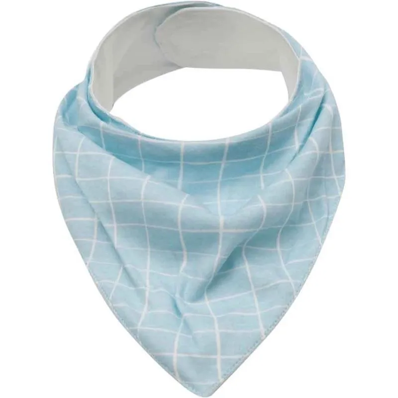 Artigo De Bebê Buba Bandana Grid Frutti Azul - 1203