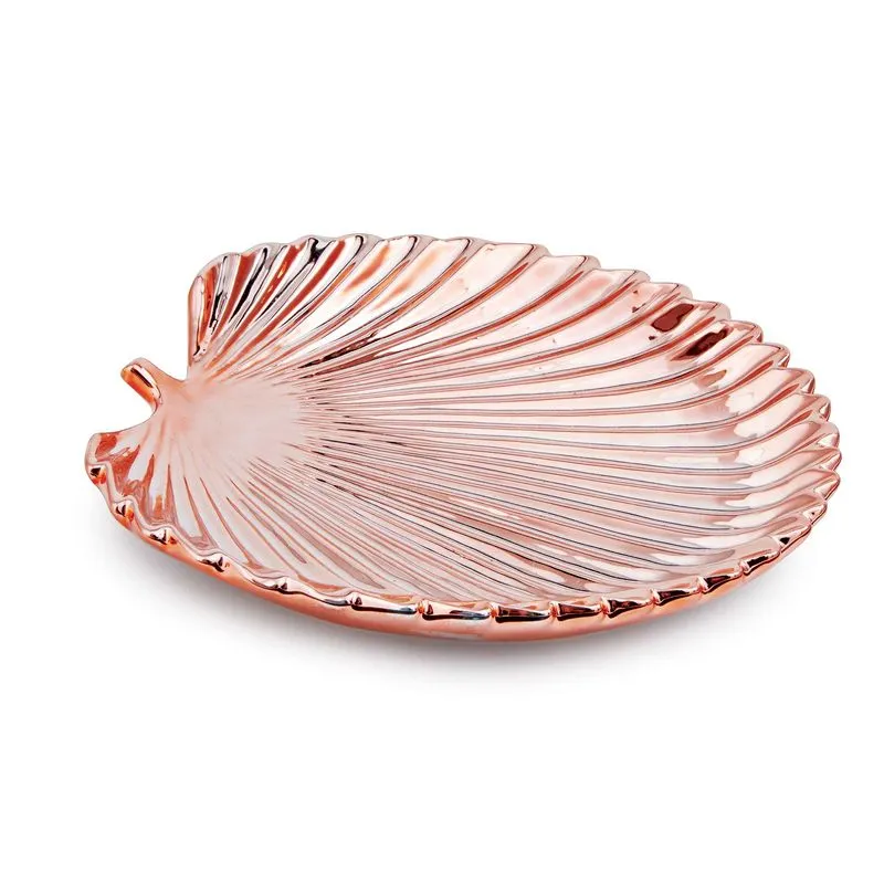 Folha em Cerâmica Rose Gold Mart