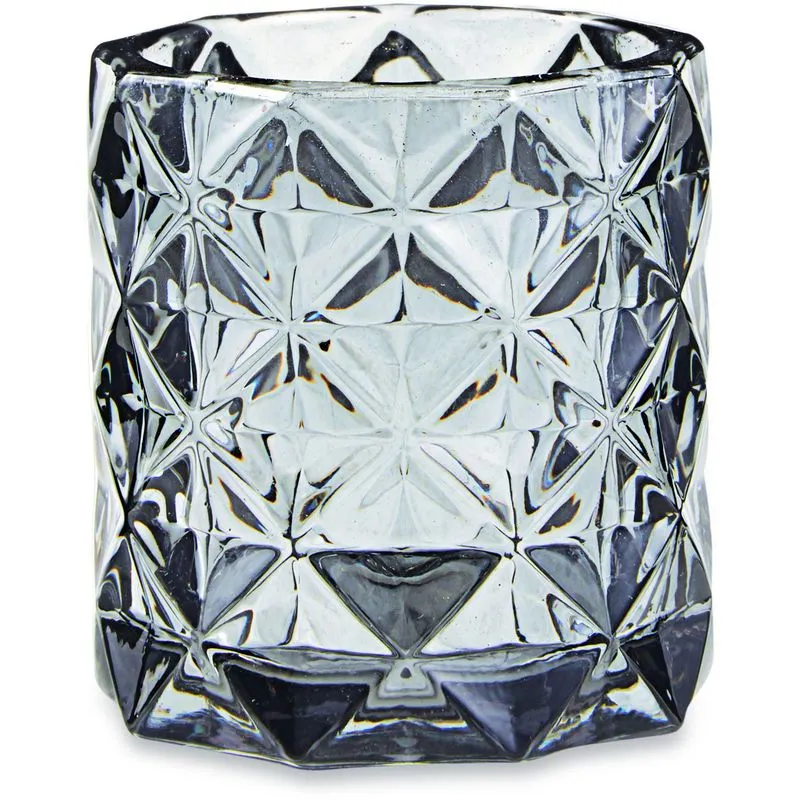 Porta Velas Vidro Mart Fumê 12304