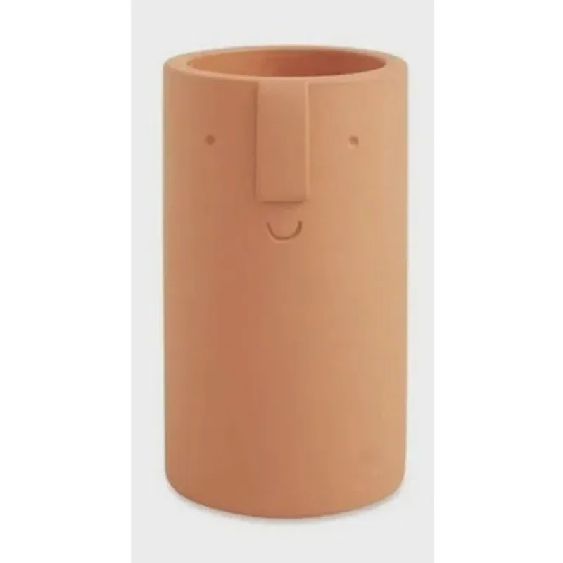 Cachepot Em Cimento Terracota P Mart