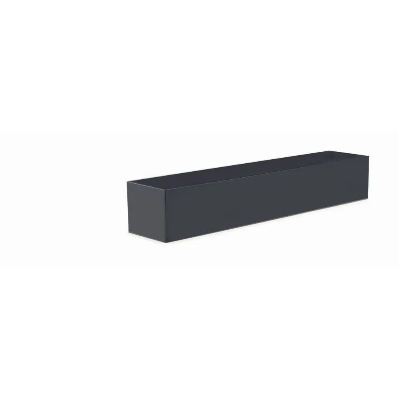 Cachepot Preto Em Metal 12518 Mart