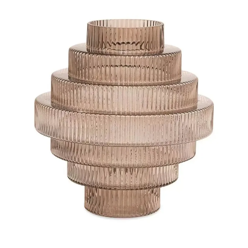 Vaso Pequeno em Camadas Rose