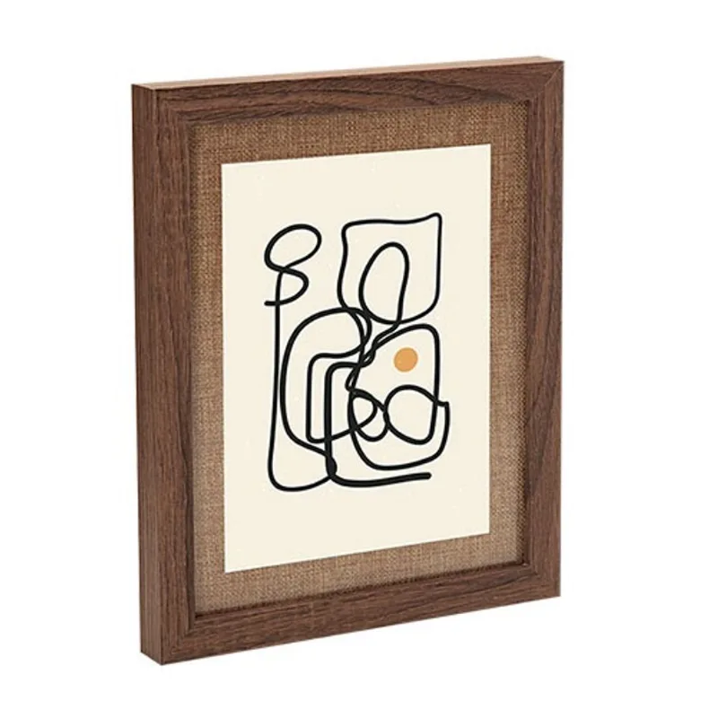 Porta-retrato em mdf com juta - 20X25cm