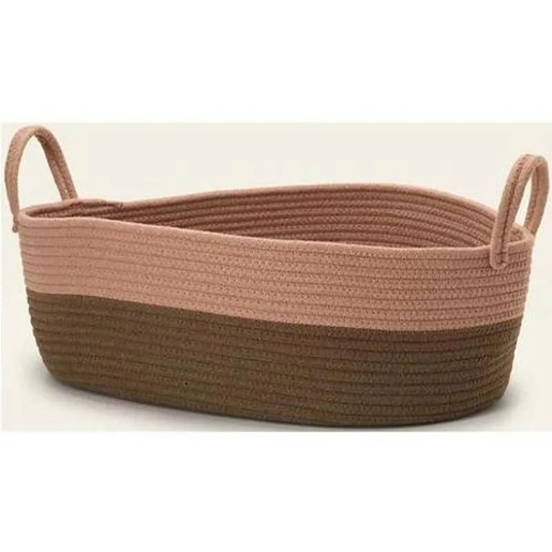 Cesto Em Corda De Algodao 22X53X28 Cm
