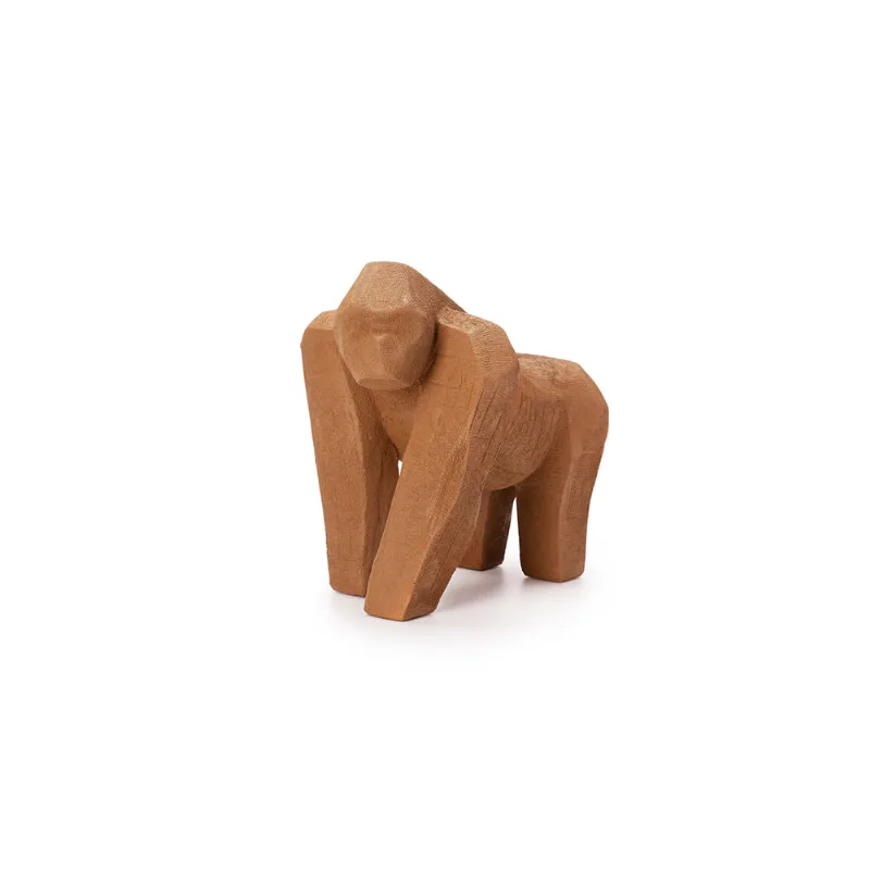Escultura Gorila Em Poliresina