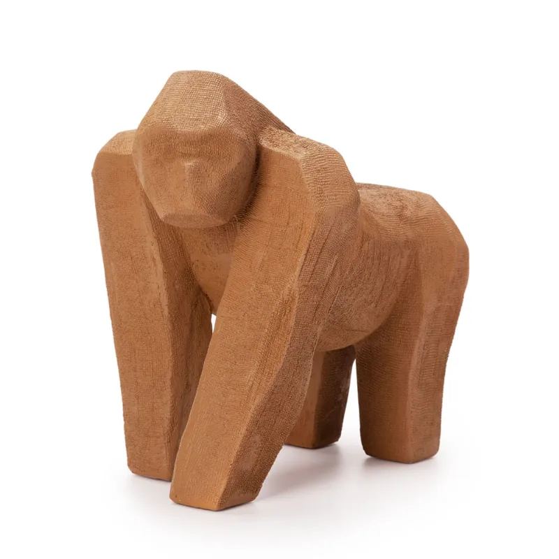 Escultura Gorila Em Poliresina
