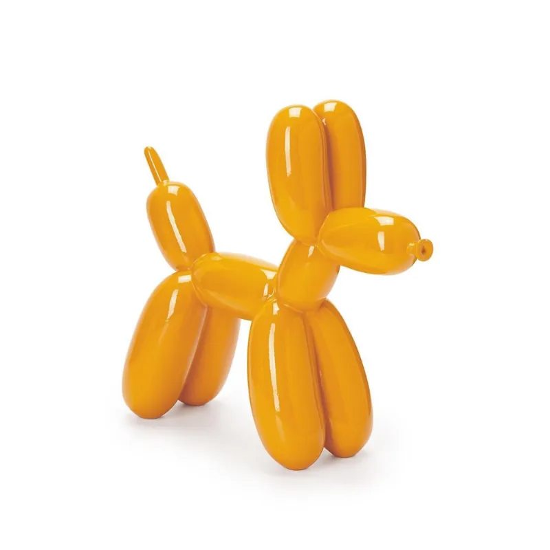 Escultura cachorro em poliresina