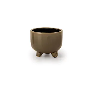 Vaso Cachepot Em Ceramica - Mart 15489