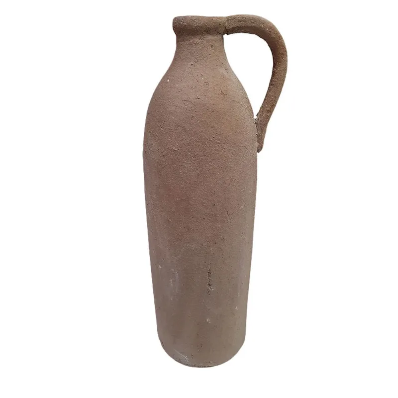 Vaso em Cerâmica Laranja 41cm - Mart
