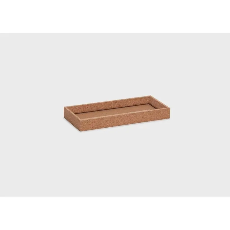 Bandeja retangular mdf E cortiça 45x27x3,5CM 15683 - mart