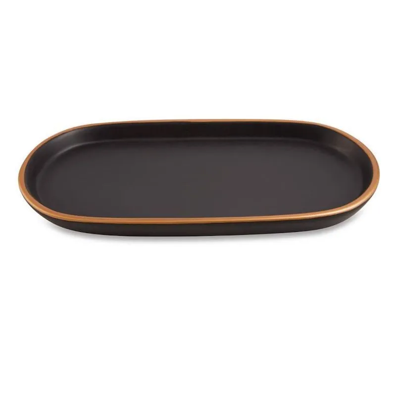 Bandeja Decorativa Lavabo Banheiro Multiuso Em Cerâmica