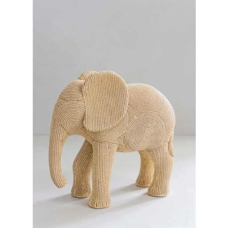Escultura elefante em poliresina