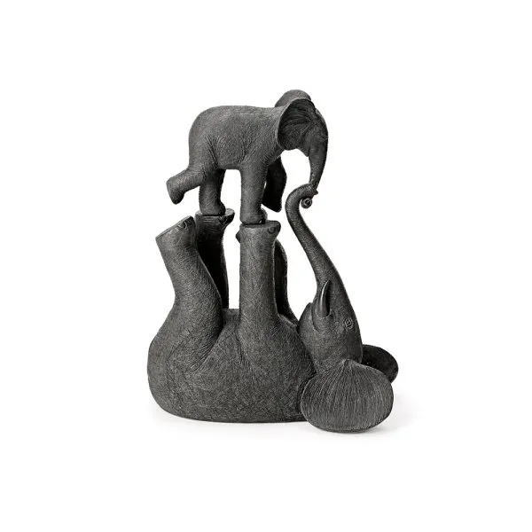 Escultura Elefantes em Polirresina Mart