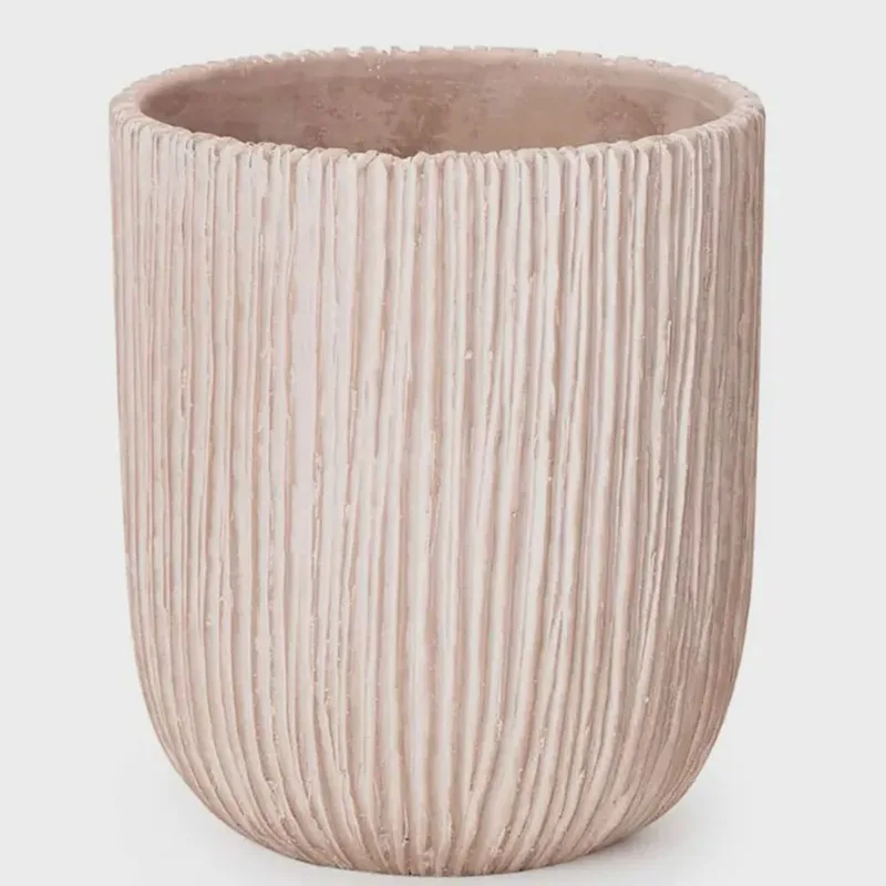 Cachepot de Cimento Cinza 18x15,5cm 16084P - Mart