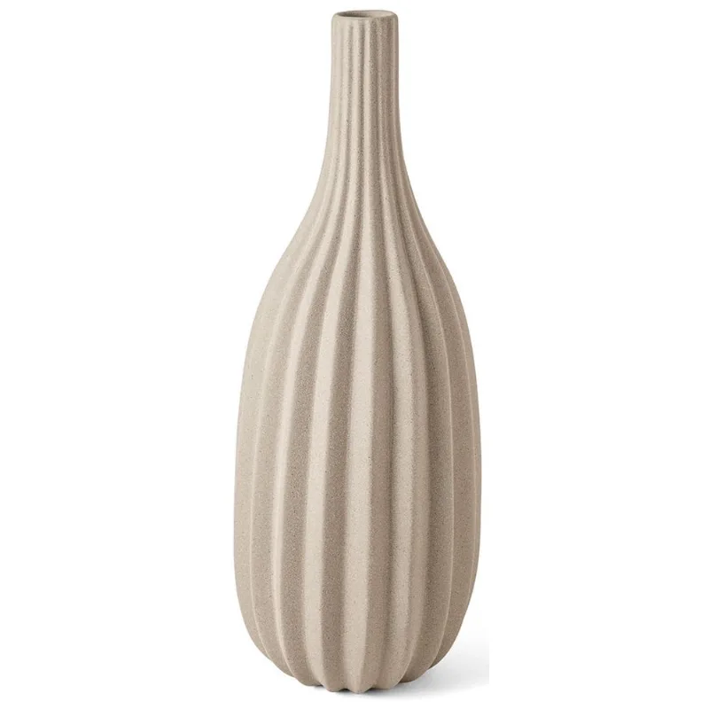 Vaso garrafa em ceramica fendi mart 50cm