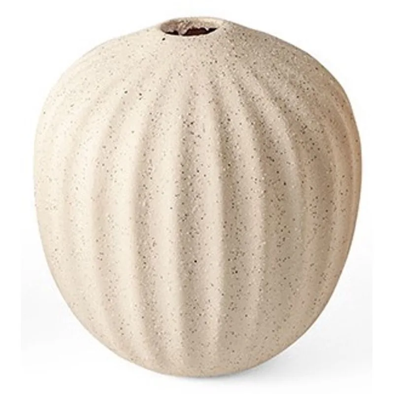 Vaso em ceramica bege 3D mart M