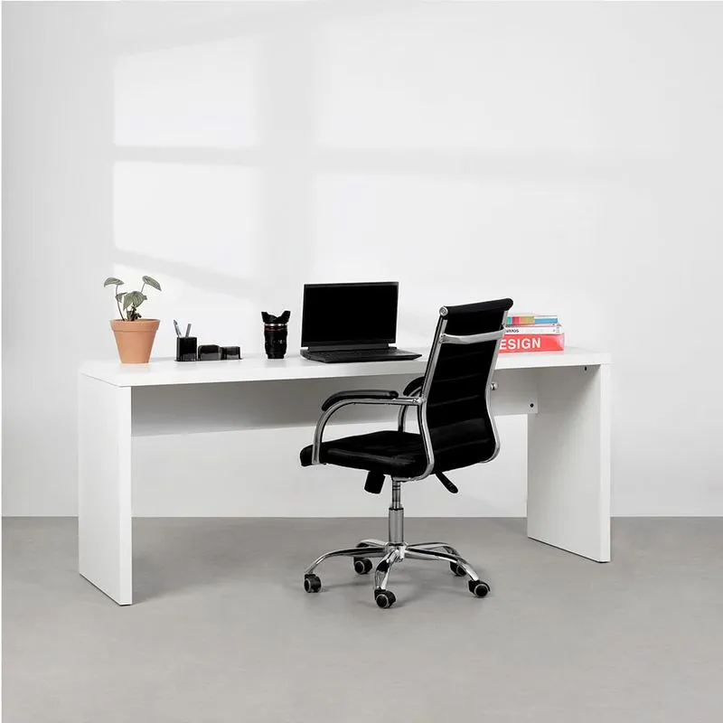 Bancada Contemporânea Branco - 1,80m