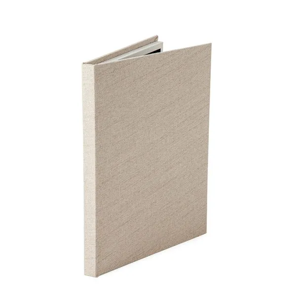 Livro-Caixa Em Mdf Com Revest. Em Linho - Mart